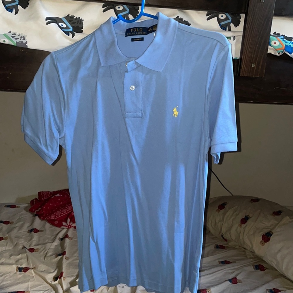 Bundle of 3 boys authentic polo Ralph Lauren quarter sleeve shirts.